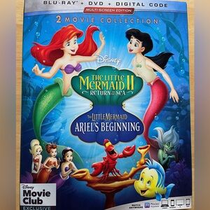 Little Mermaid 2 Disc BluRay
